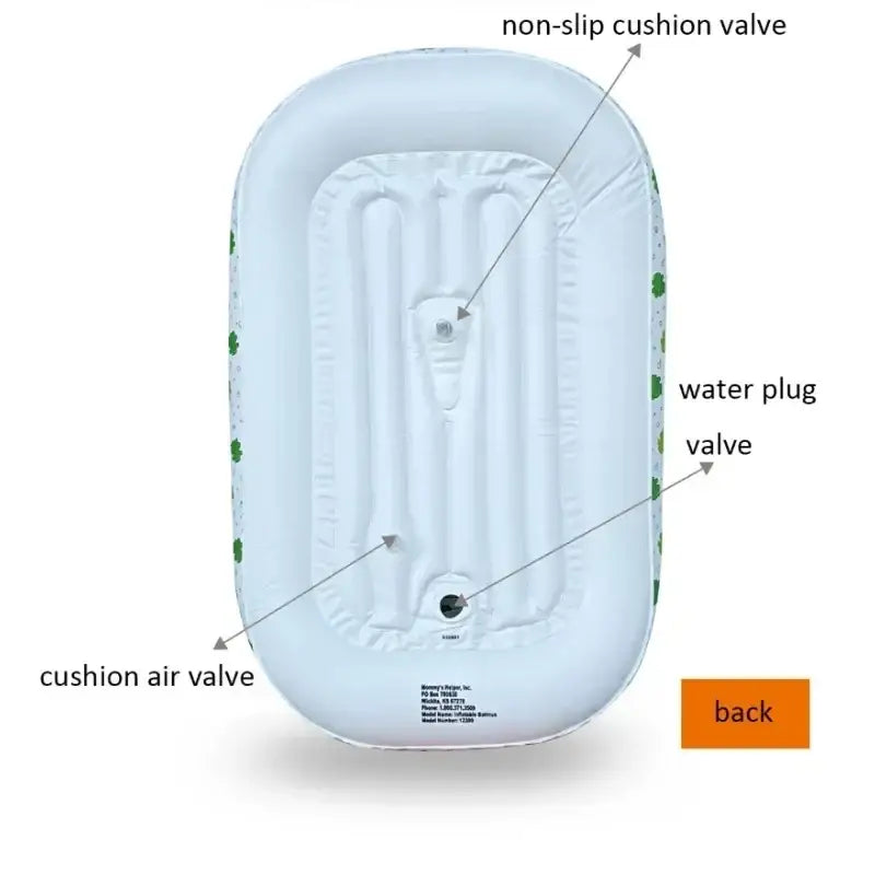 Baignoire bébé gonflable pas cher