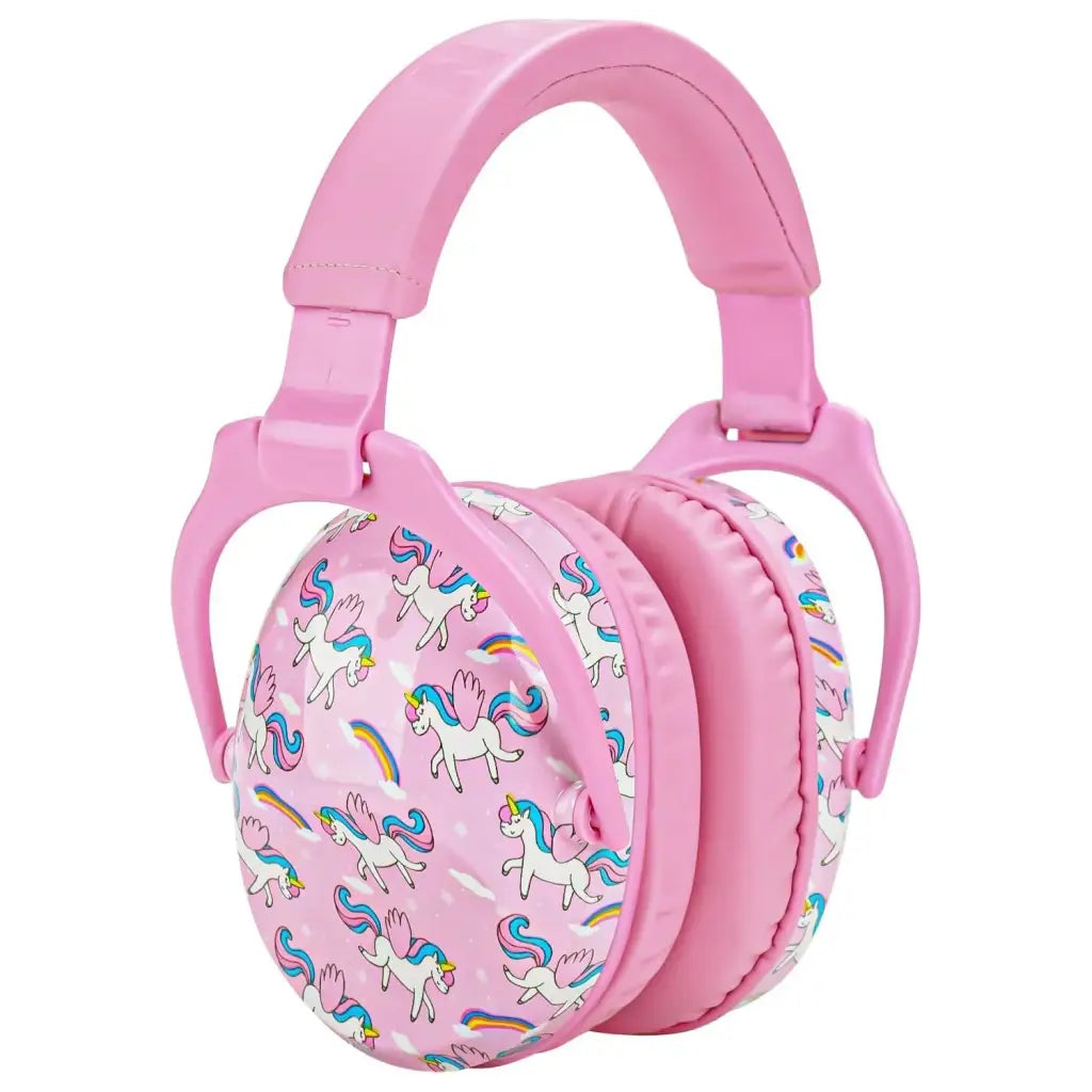 Casque anti bruit rose