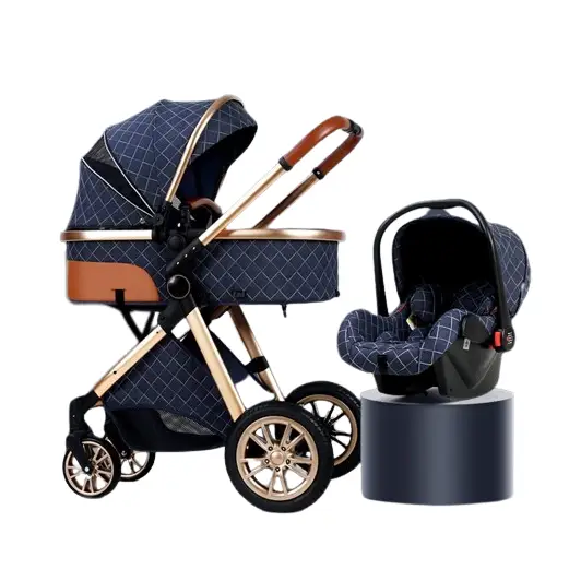 Poussette 3 en 1 Bebe De Luxe