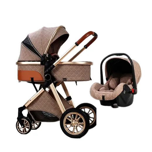 Poussette 3 en 1 Bebe De Luxe
