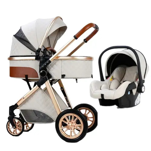 Poussette 3 en 1 Bebe De Luxe