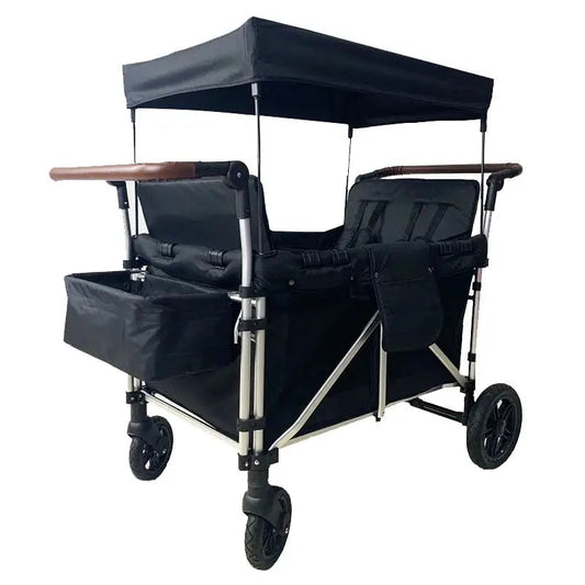 Poussette 4 Places Chariot