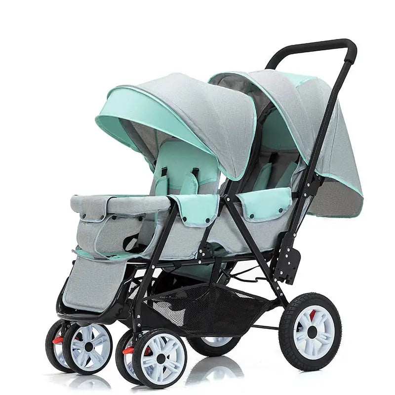 Poussette Double Grande Roue