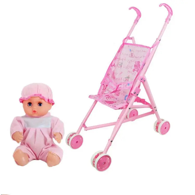 Poussette Poupee Rose