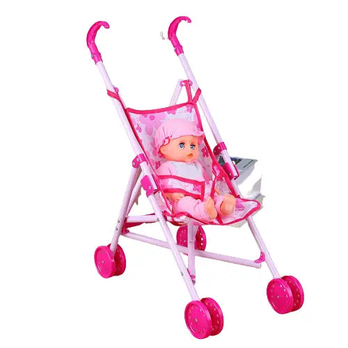 Poussette Poupee Rose