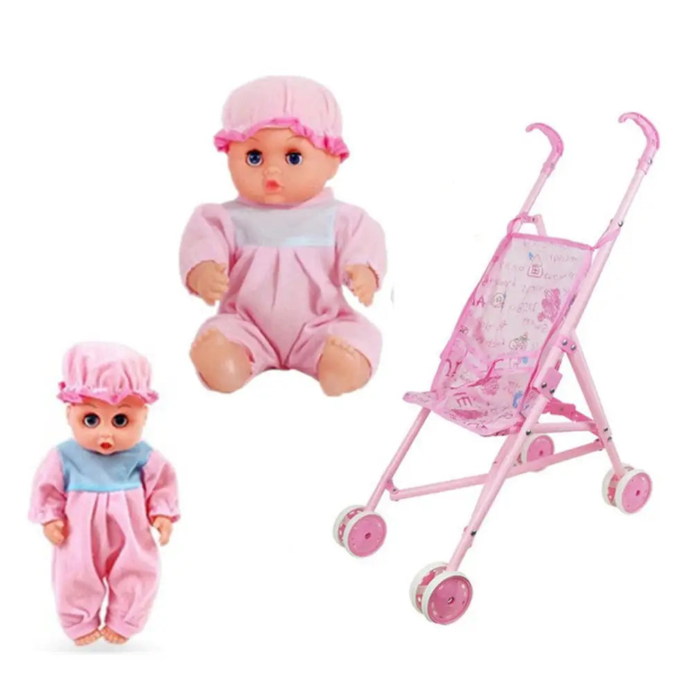 Poussette Poupee Rose