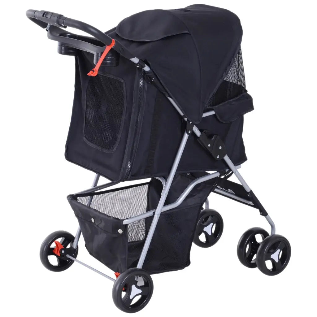 Poussette Pour Chien Noir