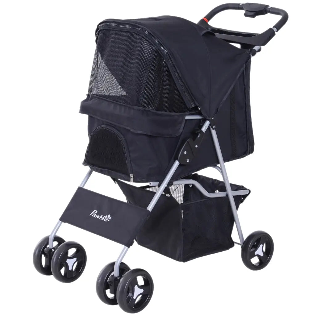 Poussette Pour Chien Noir