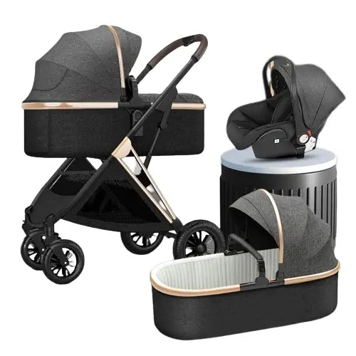 Poussette Trio Noir Toutpiti