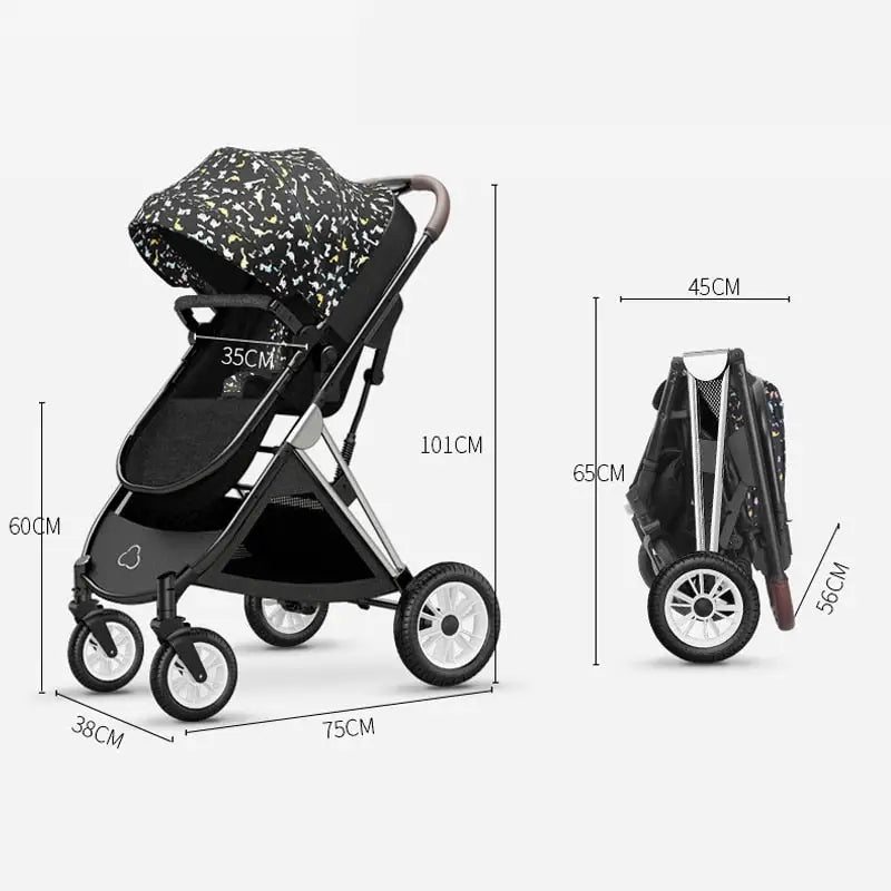 Poussette Trio Noir