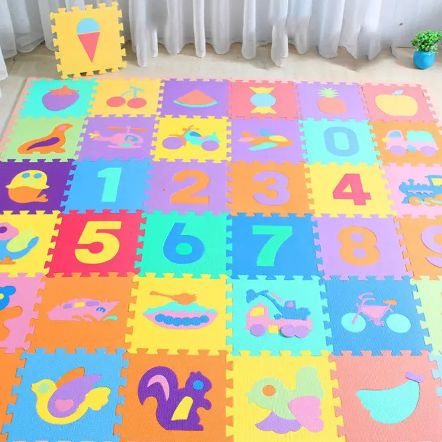 Tapis d’éveil bébé montessori