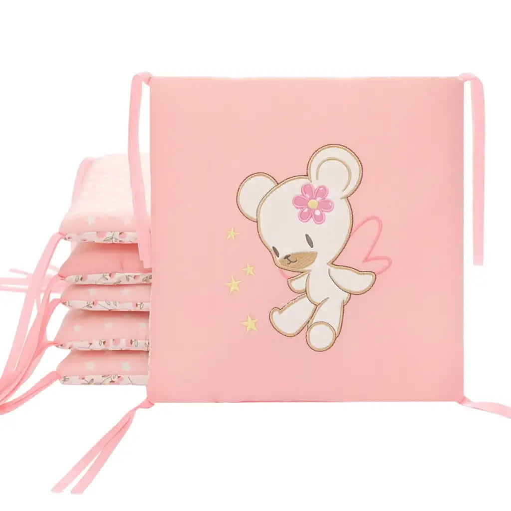 Tour de lit bébé fille